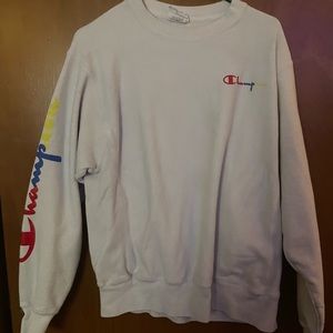 champion hoodie rainbow